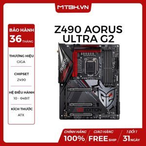 Bo mạch chủ - Mainboard Gigabyte Z490 Aorus Ultra G2