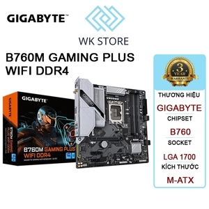 Bo mạch chủ - Mainboard Gigabyte B760M Gaming X DDR4