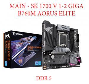 Bo mạch chủ - Mainboard Gigabyte B760M Aorus Elite DDR5