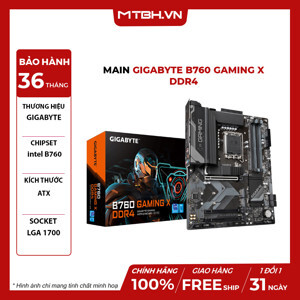 Bo mạch chủ - Mainboard Gigabyte B760 Gaming X DDR4