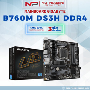 Bo mạch chủ - Mainboard Gigabyte B760M DS3H DDR4