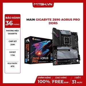 Bo mạch chủ - Mainboard Gigabyte Z690 Aorus Pro DDR5