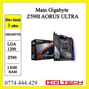 Bo mạch chủ - Mainboard Gigabyte Z590I Aorus Ultra