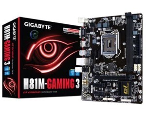 Bo mạch chủ - Mainboard Gigabyte H81M-Gaming 3