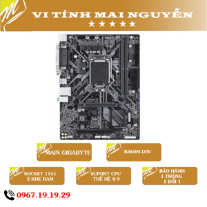 Bo mạch chủ - Mainboard Gigabyte B360M D3V