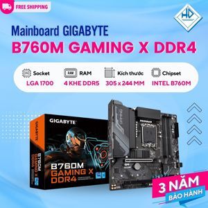 Bo mạch chủ - Mainboard Gigabyte B760M Gaming X DDR4