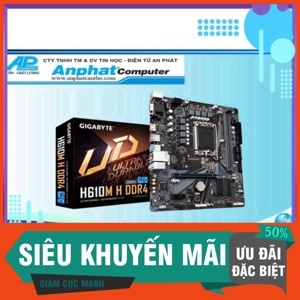 Bo mạch chủ - Mainboard Gigabyte H610M-H DDR4