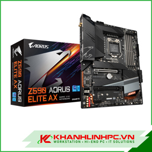 Bo mạch chủ - Mainboard Gigabyte Z590 Aorus Elite AX