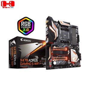 Bo mạch chủ - Mainboard Gigabyte X470 Aorus Gaming 5 Wifi