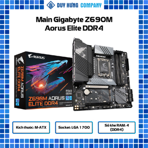 Bo mạch chủ - Mainboard Gigabyte Z690M AORUS Elite DDR4