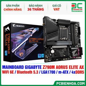 Bo mạch chủ - Mainboard Gigabyte  Z790M Aorus Elite AX