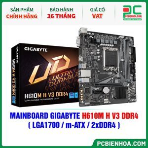 Bo mạch chủ - Mainboard Gigabyte H610M-H DDR4
