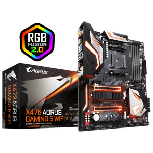 Bo mạch chủ - Mainboard Gigabyte X470 Aorus Gaming 5 Wifi