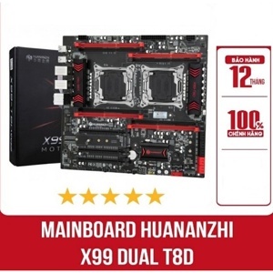 Bo mạch chủ - Mainboard Huananzhi X99 Dual T8D