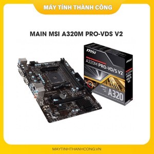 Bo mạch chủ - Mainboard MSI A320M Pro-VDS V2