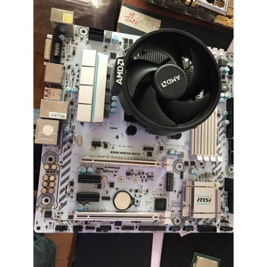 Bo mạch chủ - Mainboard MSI B350M Mortar Arctic