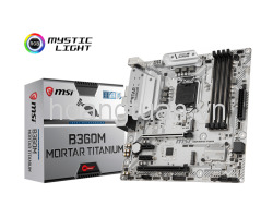 Bo mạch chủ - Mainboard MSI B360M Mortar Titanium