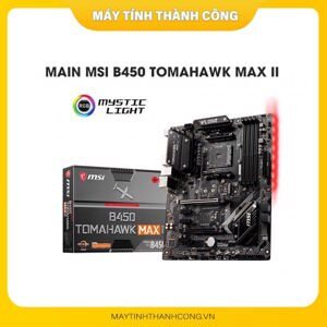 Bo mạch chủ - Mainboard MSI B450 Tomahawk Max II