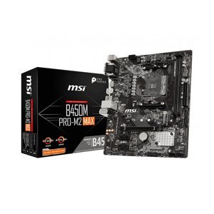 Bo mạch chủ - Mainboard MSI B450M PRO-M2 MAX