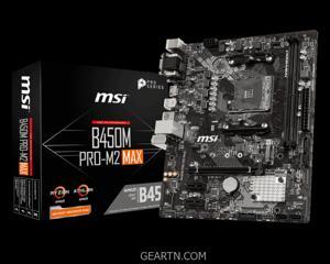 Bo mạch chủ - Mainboard MSI B450M PRO-M2 MAX