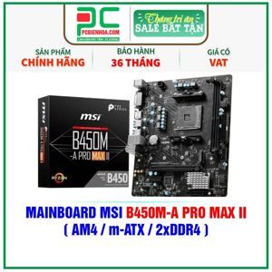 Bo mạch chủ - Mainboard MSI B450M-A PRO MAX