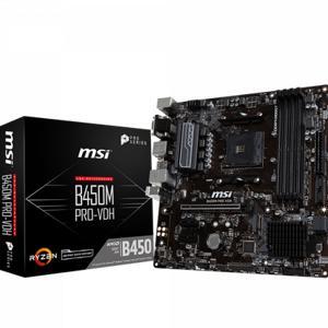 Bo mạch chủ - Mainboard MSI B450M Pro-VDH