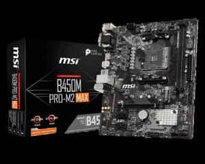 Bo mạch chủ - Mainboard MSI B450M PRO-M2 MAX