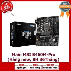 Bo mạch chủ - Mainboard MSI B460M Pro