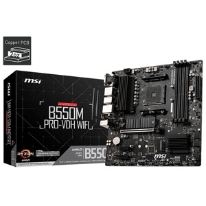 Bo mạch chủ - Mainboard Msi B550M Pro-Vdh Wifi