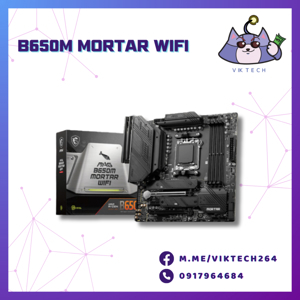 Bo mạch chủ - Mainboard MSI B650M Mortar WiFi DDR5