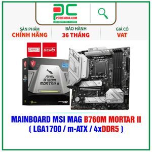 Bo mạch chủ - Mainboard MSI B760M Mortar DDR4