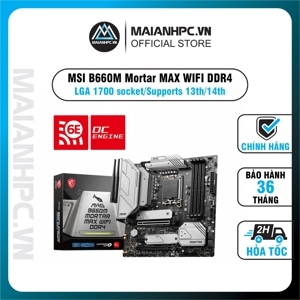 Bo mạch chủ - Mainboard MSI B760M Mortar Wifi DDR4