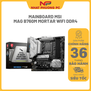 Bo mạch chủ - Mainboard MSI B760M Mortar Wifi DDR4