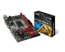 Bo mạch chủ - Mainboard MSI H110M Pro-A