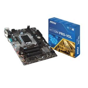 Bo mạch chủ - Mainboard MSI H110M Pro VDL