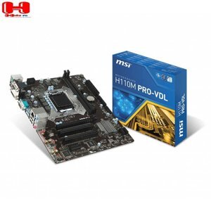 Bo mạch chủ - Mainboard MSI H110M Pro VDL