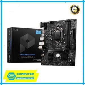 Bo mạch chủ - Mainboard MSI H510M Pro-E