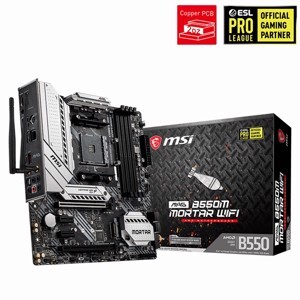 Bo mạch chủ - Mainboard MSI Mag B550M Mortar Wifi