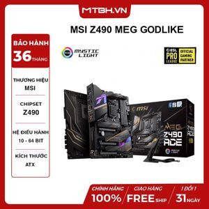 Bo mạch chủ - Mainboard MSI Mag Z490 Ace