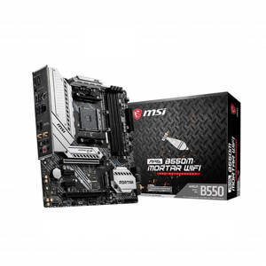 Bo mạch chủ - Mainboard MSI Mag B550M Mortar Wifi