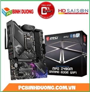 Bo mạch chủ - Mainboard MSI MPG Z490M Gaming Edge Wifi