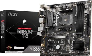 Bo mạch chủ - Mainboard MSI Pro B550M-P GEN3