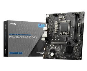 Bo mạch chủ - Mainboard MSI Pro B660M-E DDR4