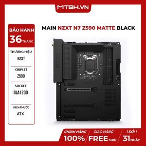 Bo mạch chủ - Mainboard NZXT N7 Z590 Matte