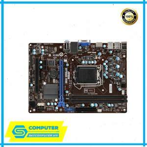 Bo mạch chủ - Mainboard MSI B75MA-E33 - Socket 1155, Intel B75, 2 x DIMM, Max 16GB, DDR3