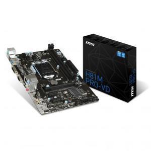 Bo mạch chủ MSI H81M Pro-VD (Chipset Intel H81/ Socket LGA1150/ VGA onboard)