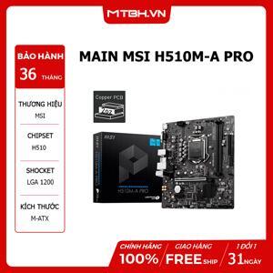 Bo mạch chủ MSI - Mainboard MSI H510M-A PRO