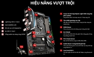 Bo mạch chủ MSI Z370 Gaming Pro Carbon AC