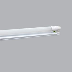 Bộ máng batten + bóng LED tube T8 thủy tinh 2x18W – 1.2m, ánh sáng trắng, MPE, mã MGT8-220T