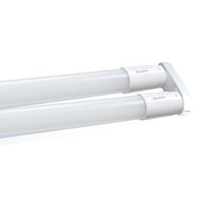 Bộ máng batten + bóng LED tube T8 thủy tinh 2x18W – 1.2m, ánh sáng vàng, MPE, MGT8-220V